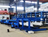 Машина для прессования боковых панелей контейнеров